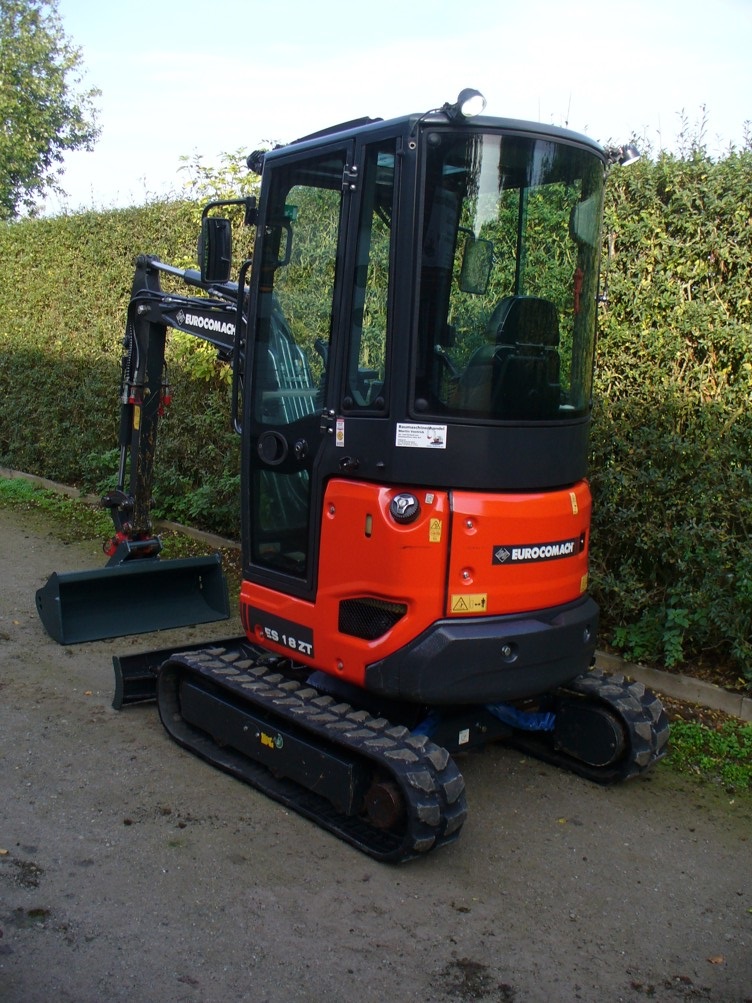 Minibagger Eurocomach ES 18 ZT Bild 4
