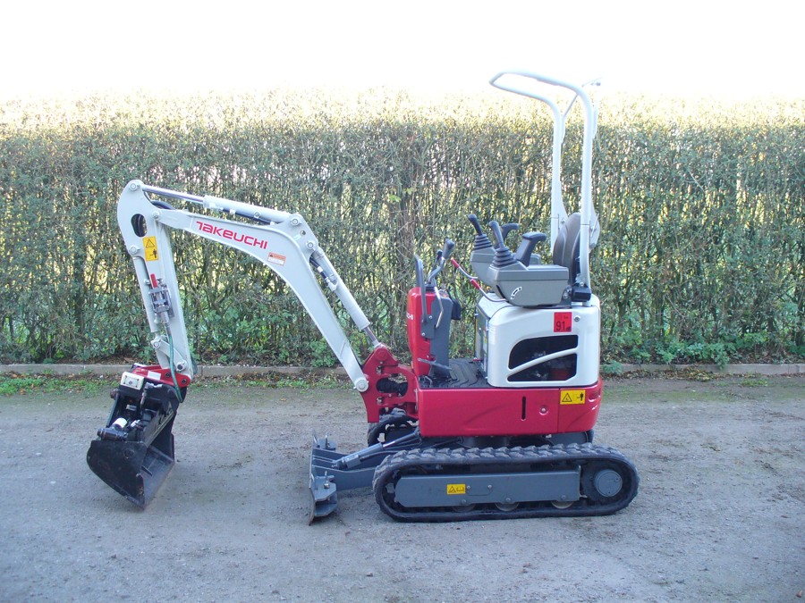 Takeuchi Minibagger Microbagger TB210 Bild 3
